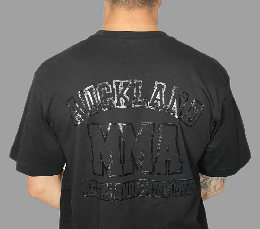 Auckland MMA Black/Black T Shirt