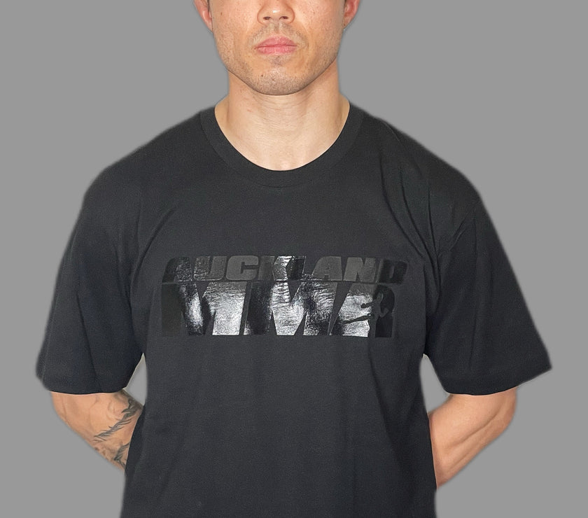 Auckland MMA Black/Black T Shirt