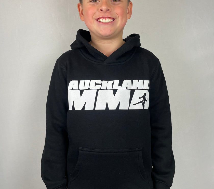 Kids Auckland MMA Hoodie - Black