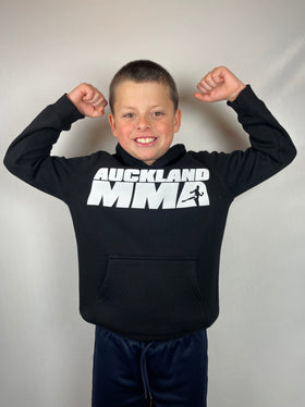 Kids Auckland MMA Hoodie - Black