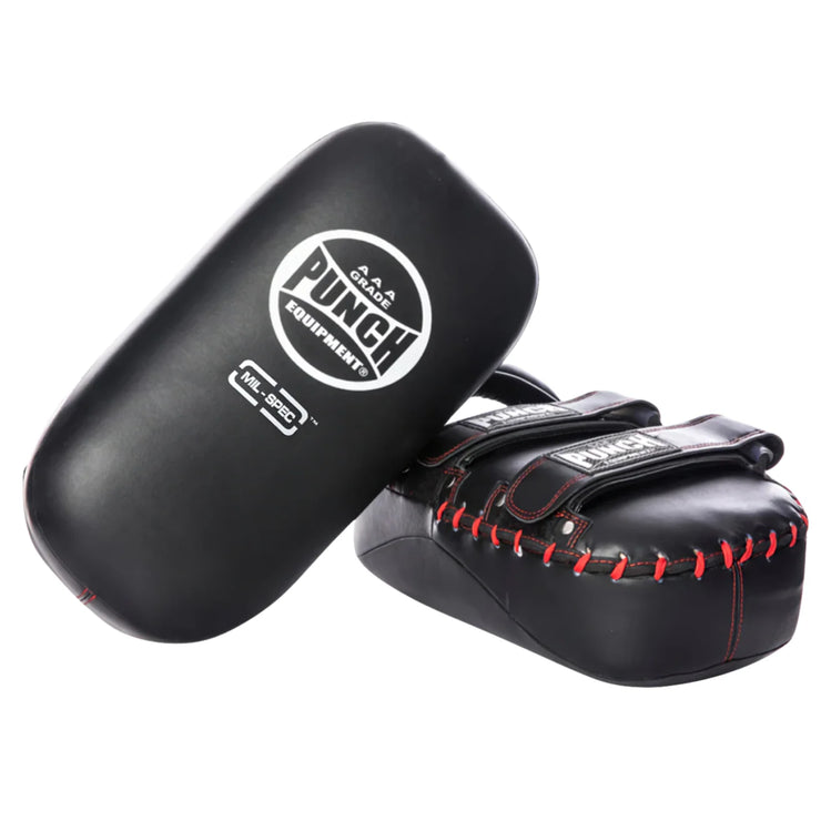 Punch Mil Spec Straight Black Thai Pads