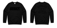 Auckland MMA Black on Black Crew Neck