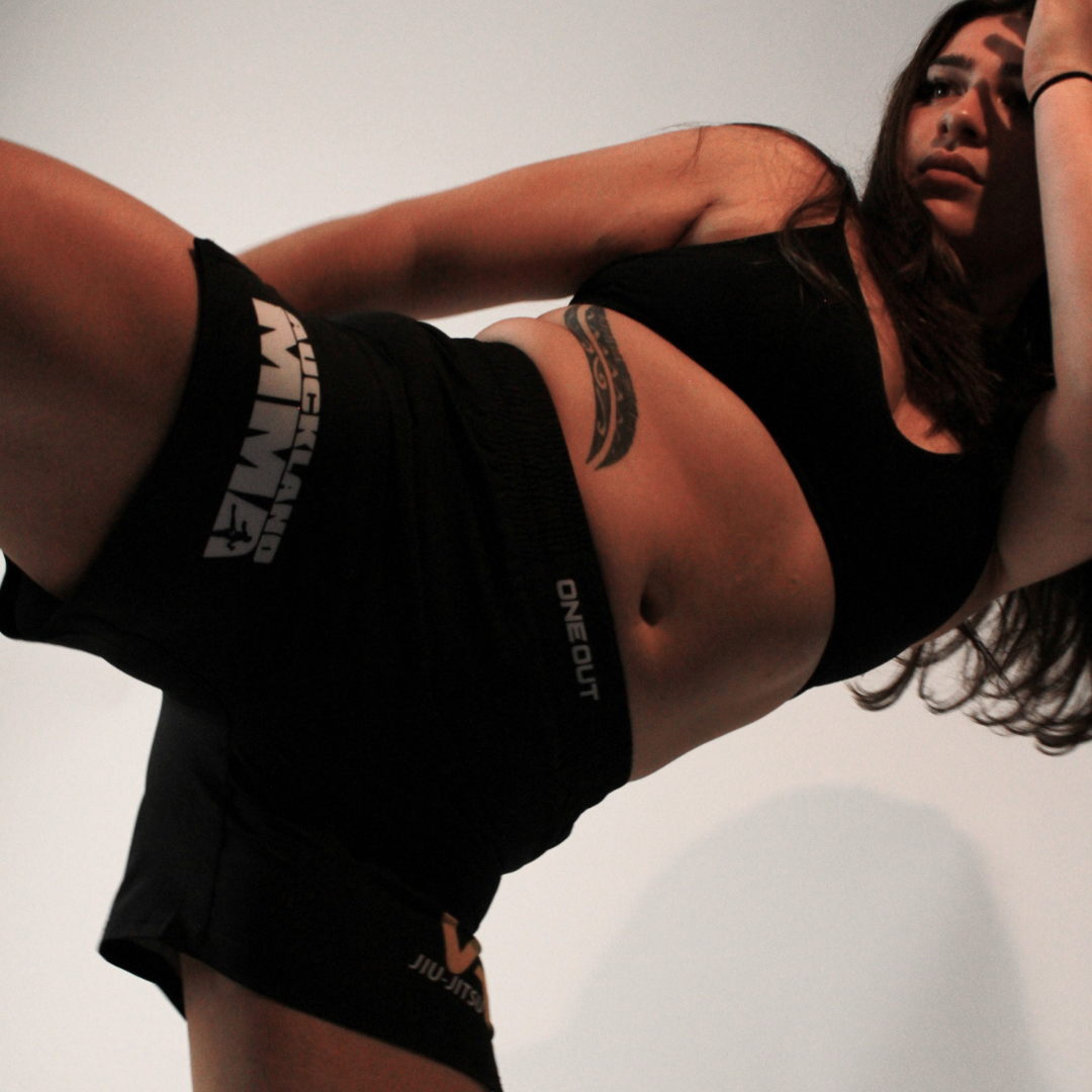 ONEOUT AMMA x VR FIGHT SHORTS