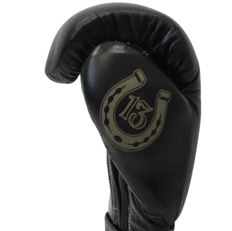 Punch BOXING GLOVES - Mexican™ LUCKY 13 -  BLACK
