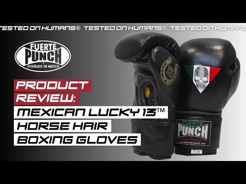 Punch BOXING GLOVES - Mexican™ LUCKY 13 -  WHITE
