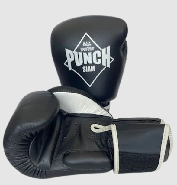 SIAM PUNCH LEATHER MUAY THAI GLOVES