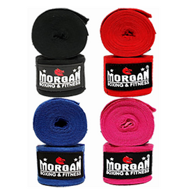 Morgan Cotton Boxing Hand Wraps - 4 metre pair