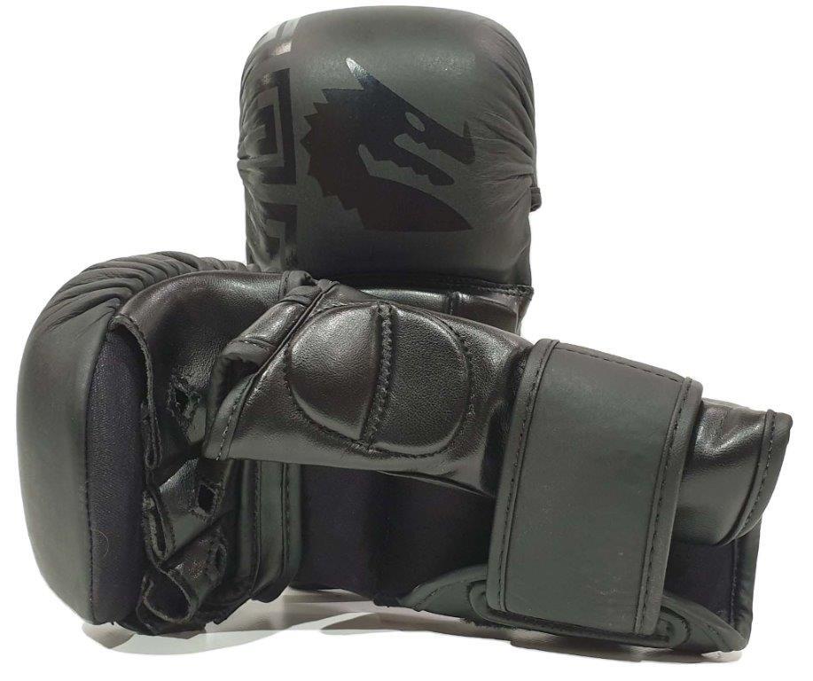 Morgan B2 Stealth MMA Sparring Gloves - Leather