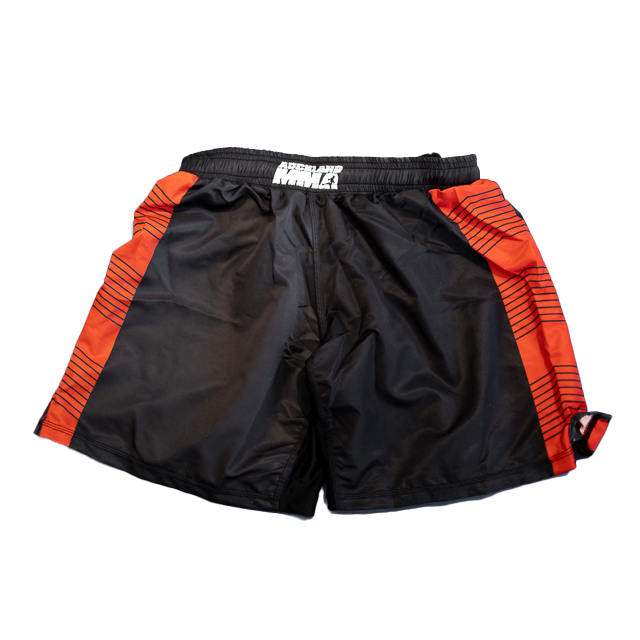 Auckland MMA Shorts - Black and Red