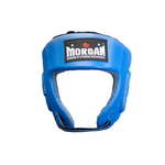 Morgan Leather Head Gear - Blue