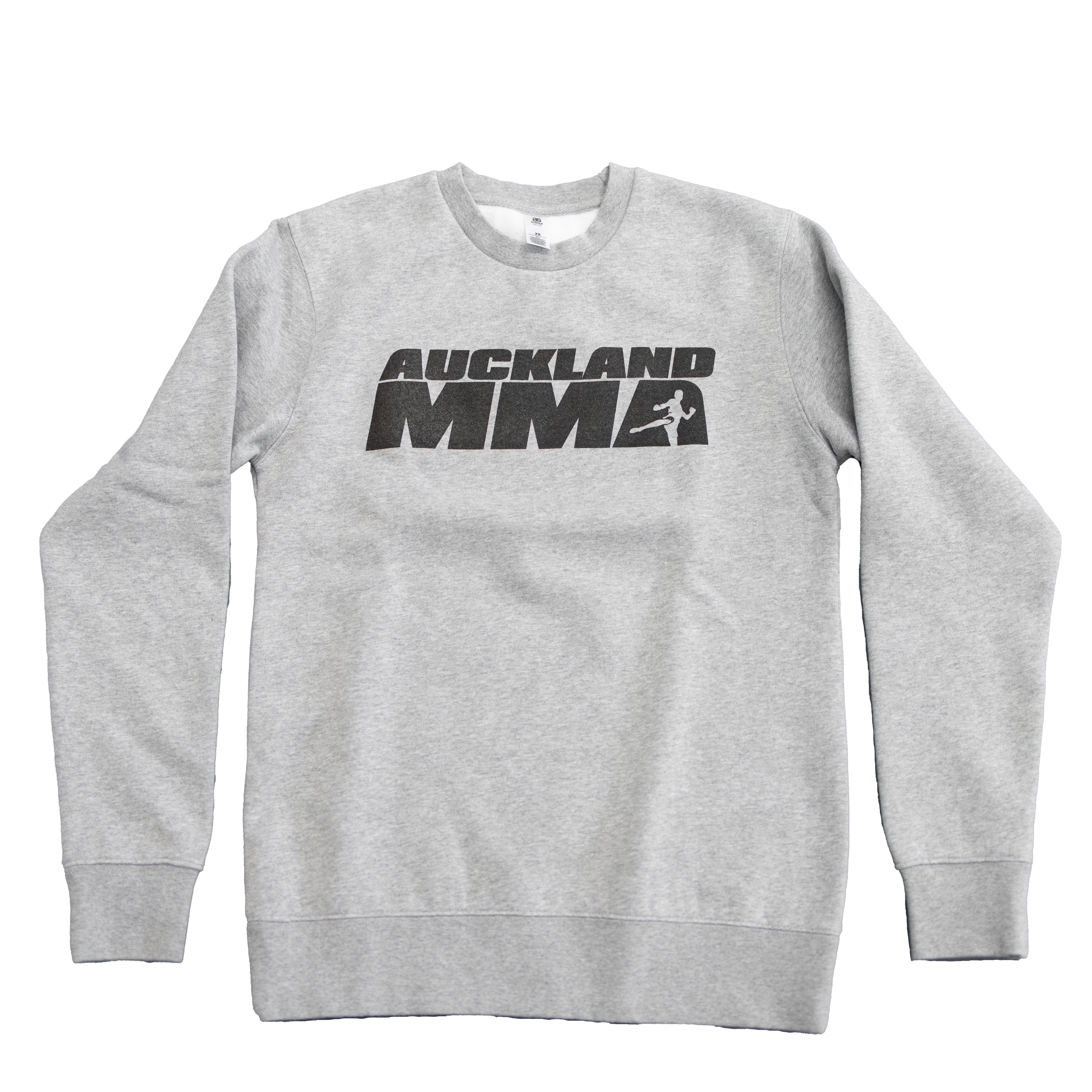 Grey Auckland MMA Crew Neck Jumper