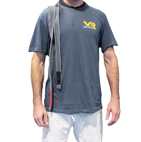 VR Jiu Jitsu Premium Cotton T Shirt - Dark Grey